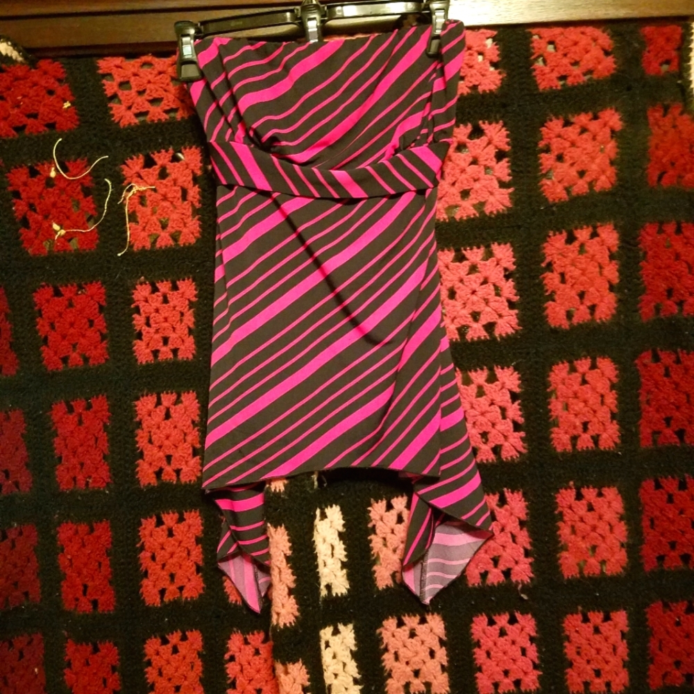Heart Moon Star strapless shirt size L